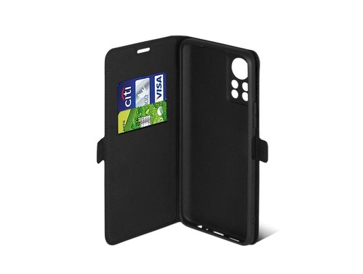 Чехол DF для Infinix Hot 11s NFC inFlip-07 (black)